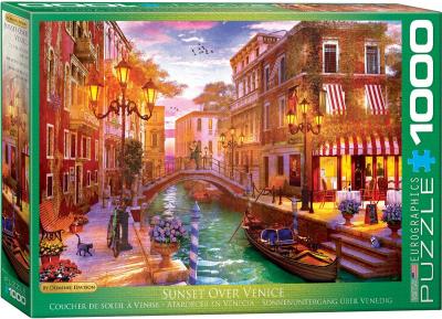 Puzzle Dominic Davison - Coucher de soleil &agrave; Venise Eurographics