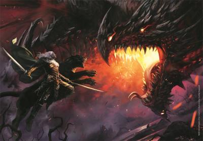 Puzzle compact 1000 pi&egrave;ces Clementoni Donjons et Dragons - Neuf