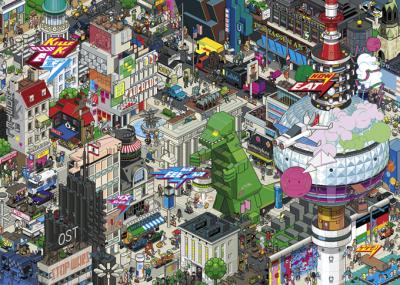 Heye Puzzle 1000 Pi&egrave;ces - Berlin Quest