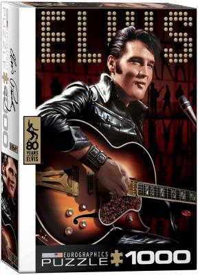 Eurographics Elvis portrait (Puzzle 1000p, multicolore)