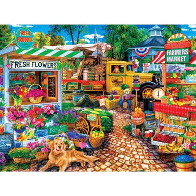 Puzzle Farmer's Market - Vente Sur La Place Master Pieces