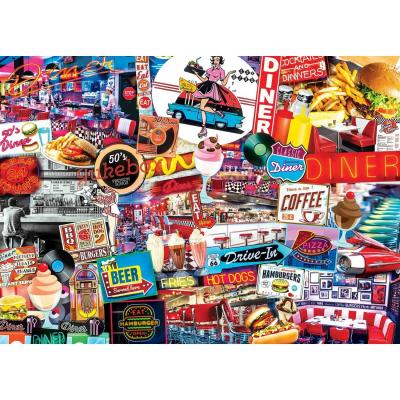 Puzzle Flashback - Quick Stop Diner Master Pieces