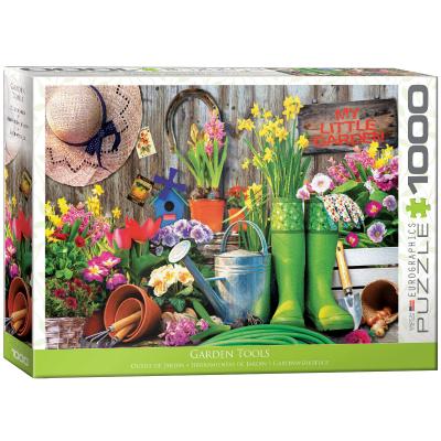 Eurographics 60005391&nbsp;outils de jardin puzzle, diff&eacute;rents - version anglaise