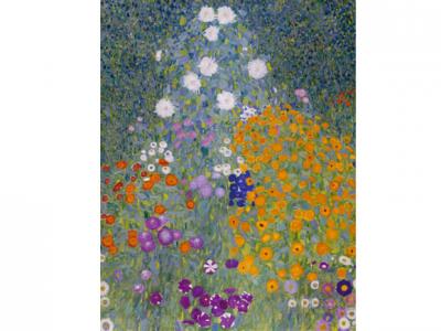 Gustav Klimt : Jardin Fleuri 