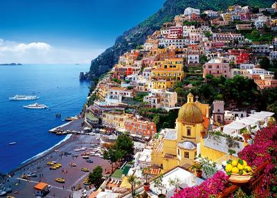 Puzzle 500 Pi&egrave;ces : Italie, Positano, Trefl 