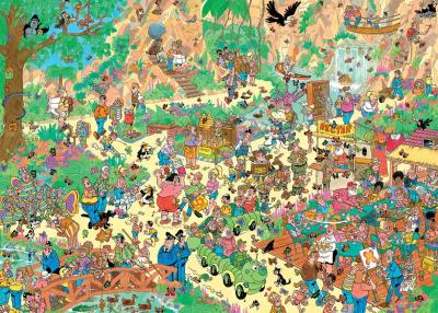 Puzzle 1000 pi&egrave;ces : Joyeux papillons - JVH Diset