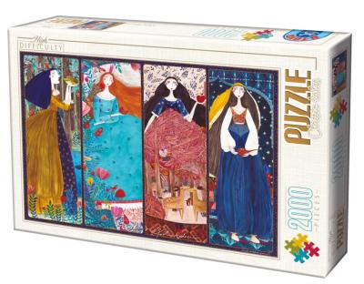 Puzzle Kurti Andi - Collage DToys