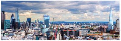 Dino Toys (DINR7) Puzzle Dino Vue de Londres - 1000 pi&egrave;ces - Panoramique, Multicolore - 545397