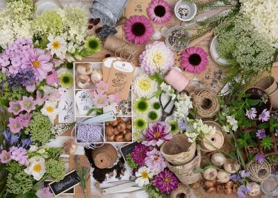 Puzzle 1000 pi&egrave;ces : Pour l'amour des fleurs 