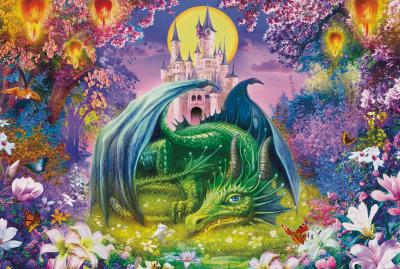 Puzzle - SCHMIDT SPIELE - Petit dragon - 150 pi&egrave;ces - D&egrave;s 7 ans