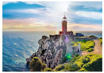 Puzzle 1000 Pi&egrave;ces : Phare de Melagavi, Trefl