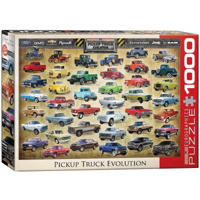 EuroGraphics Pickup Truck Evolution Jigsaw Puzzle (1000-Piece) 