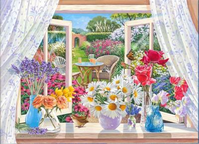 Puzzle Pi&egrave;ces XXL - Brise d'Ete HOP - House of Puzzles