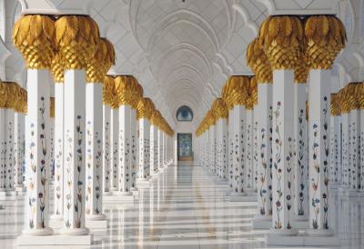 Pi&egrave;ces XXL - Mosqu&eacute;e Cheikh Zayed, Abou Dabi, Emirats Arabes Unis