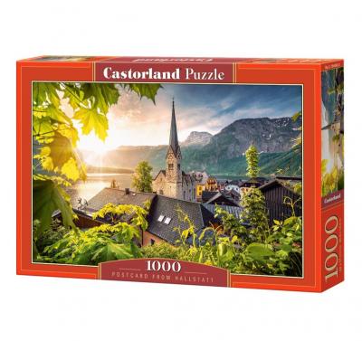 Castorland Carte postale de Hallstatt, Puzzle 1000 Teile - - Puzzle