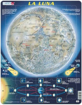 Puzzle Cadre - La Luna (en Espagnol) Larsen