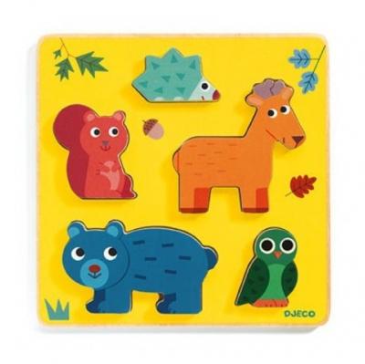 DJECO- Encajable Clipsable Frimours (31059), Multicolore
