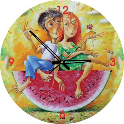 Heidi Heidi4291 570 Pi&egrave;ces Love The Red Art Puzzle Horloge Multicolore