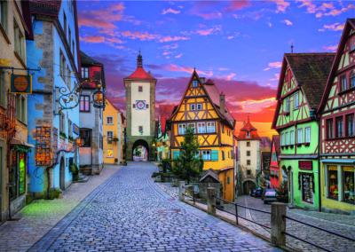 Puzzle Rothenburg, Allemagne DToys