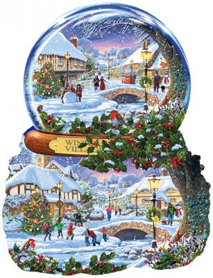 Puzzle Steve Crisp - Winter Village SunsOut