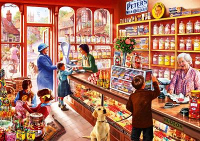Bluebird Puzzle SweetShop Confiserie 1000 pieces