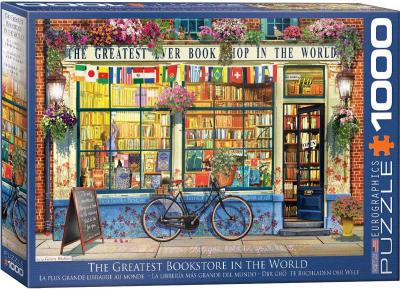 Puzzle Eurographics - La plus grande librairie du monde, 1000 pi&egrave;ces 