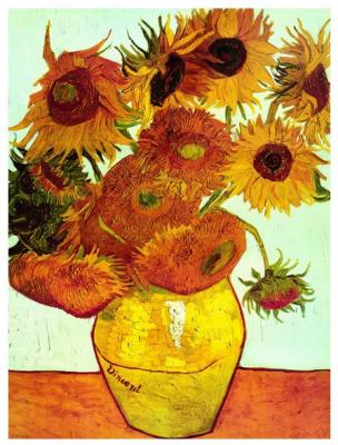 Puzzle Van Gogh : Les tournesols Eurographics