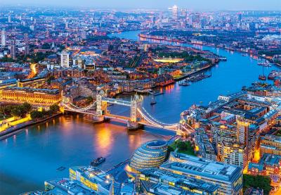 Castorland Vue a&eacute;rienne de Londres, Puzzle 1000 Teile - - Puzzle