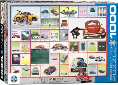 EuroGraphics- Volkswagen Puzzle, 6000-0800, Multicolore