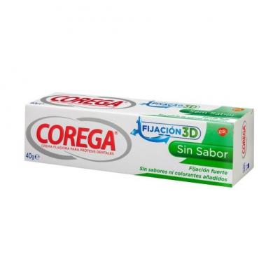 Corega Cr&egrave;me Adh&eacute;sive Fixante 3D Tasteless 40g