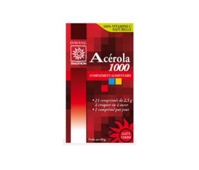 DAYANG Acerola 1000 24 comprim&eacute;s