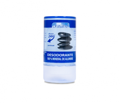 D&eacute;sodorisant aluminium min&eacute;ral en verre Dasani (lot de 3 unit&eacute;s)