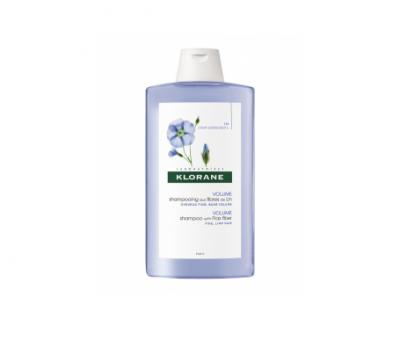 Klorane Shampoing Volume aux Fibres de Lin pour Cheveux Fins 200ml