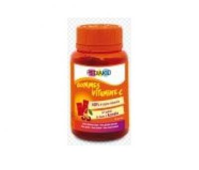 PEDIAKID Gommes Vitamine C - Go&ucirc;t Cerise - D&egrave;s 3 ans