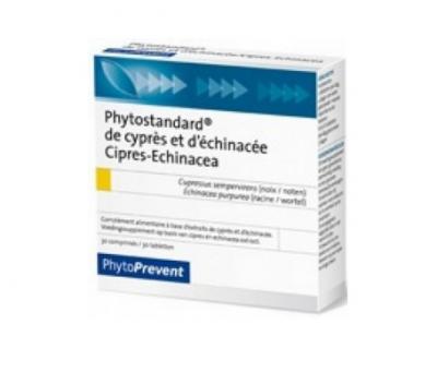 PHYTOPREVENT Phytostandard cypr&egrave;s&eacute;chinac&eacute;e bo&icirc;te 30 comprim&eacute;s
