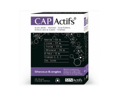 Synactifs Cap actifs cheveux & ongles, 120 g&eacute;lules