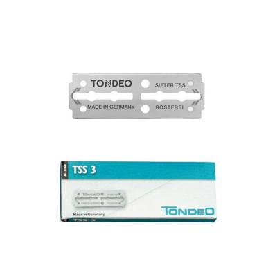 Etui de 10 lames pour rasoir TSS3 inox