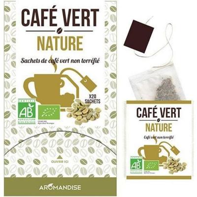 Cafe vert nature BIO - 54 Grammes - 18 sachets