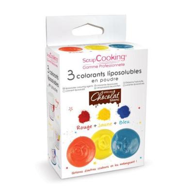 Scrapcooking 3 Colorants Solubles En Poudre - Scrapcooking