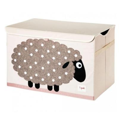 Coffre &agrave; jouets 3 Sprouts Mouton