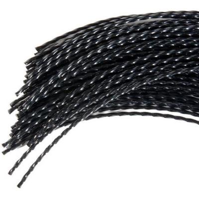 Jardiaffaires 60 Brins de Fil Professionnel Torsade pour d&eacute;broussailleuse 3mm 35cm