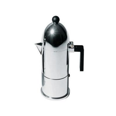 A di Alessi - Machine &agrave; expresso La Cupola 9095, 30 cl, noir alu