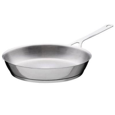 Alessi Pots&Pans Po&ecirc;le en Acier Inoxydable 18/10 Argent&eacute;, &Oslash; 28 cm