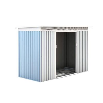 Abri m&eacute;tallique 3,93 m&sup2; Rutland Silver Gardiun
