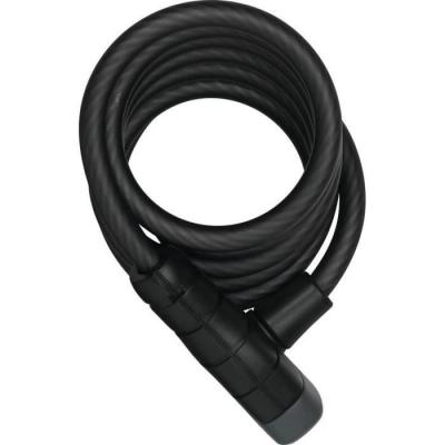 ABUS Antivol-Spiral &agrave; cl&eacute; pour v&eacute;lo Primo 5510K - 180cm - Noir