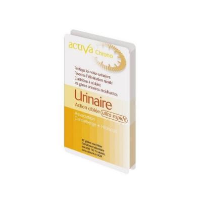 Urinaire Action Ciblee Ultra-rapide 15 gelules Chrono Activa
