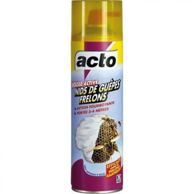 A&eacute;rosol Mousse Active Nids De Gu&ecirc;pes-Frelons ACTO