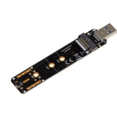 Adaptateur cl&eacute; boitier USB 3.0 Pour tous types de SSD M.2 NGFF : M2 type PCIe NV