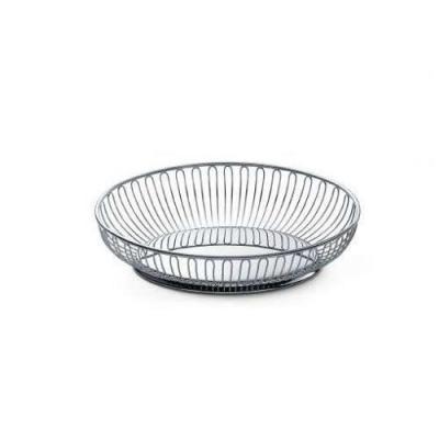 Alessi 829 Corbeille Ovale &agrave; Fil en Acier Brillant