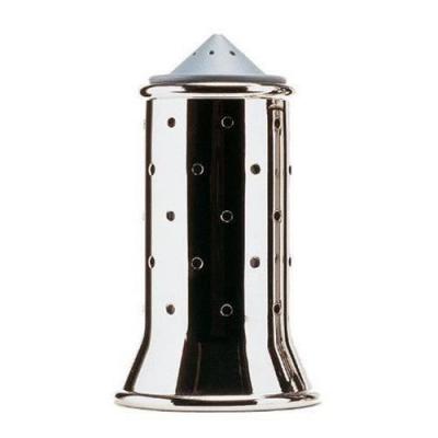 Alessi Mgsal Sali&egrave;re en Acier Inoxydable 18/10 Brillant avec Base et Couvercle en Pa, Bleu Clair